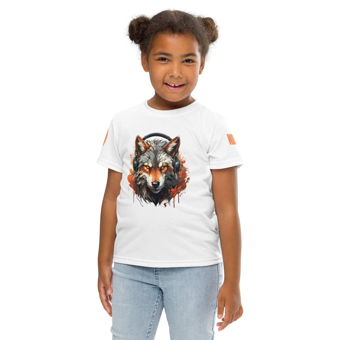 Kids crew neck t-shirt, WolfPack Wear