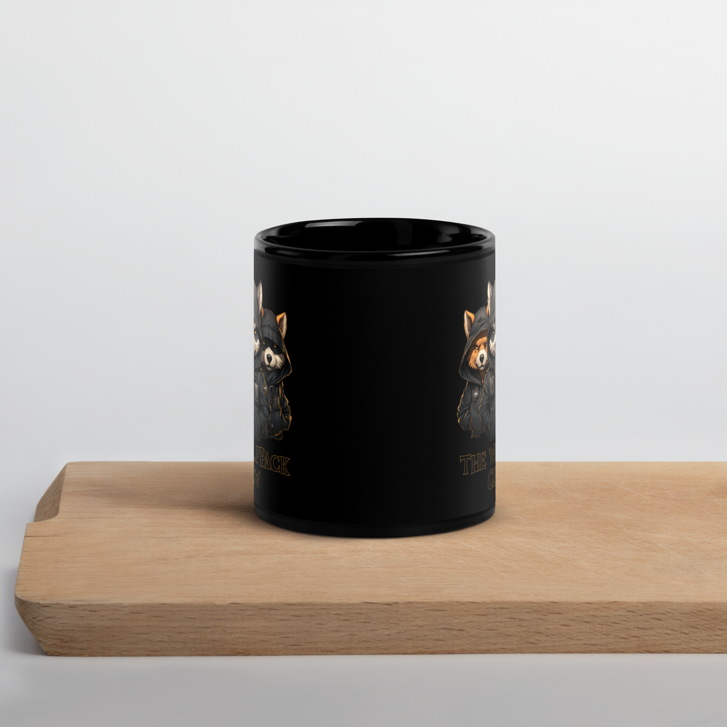 Black Glossy Mug