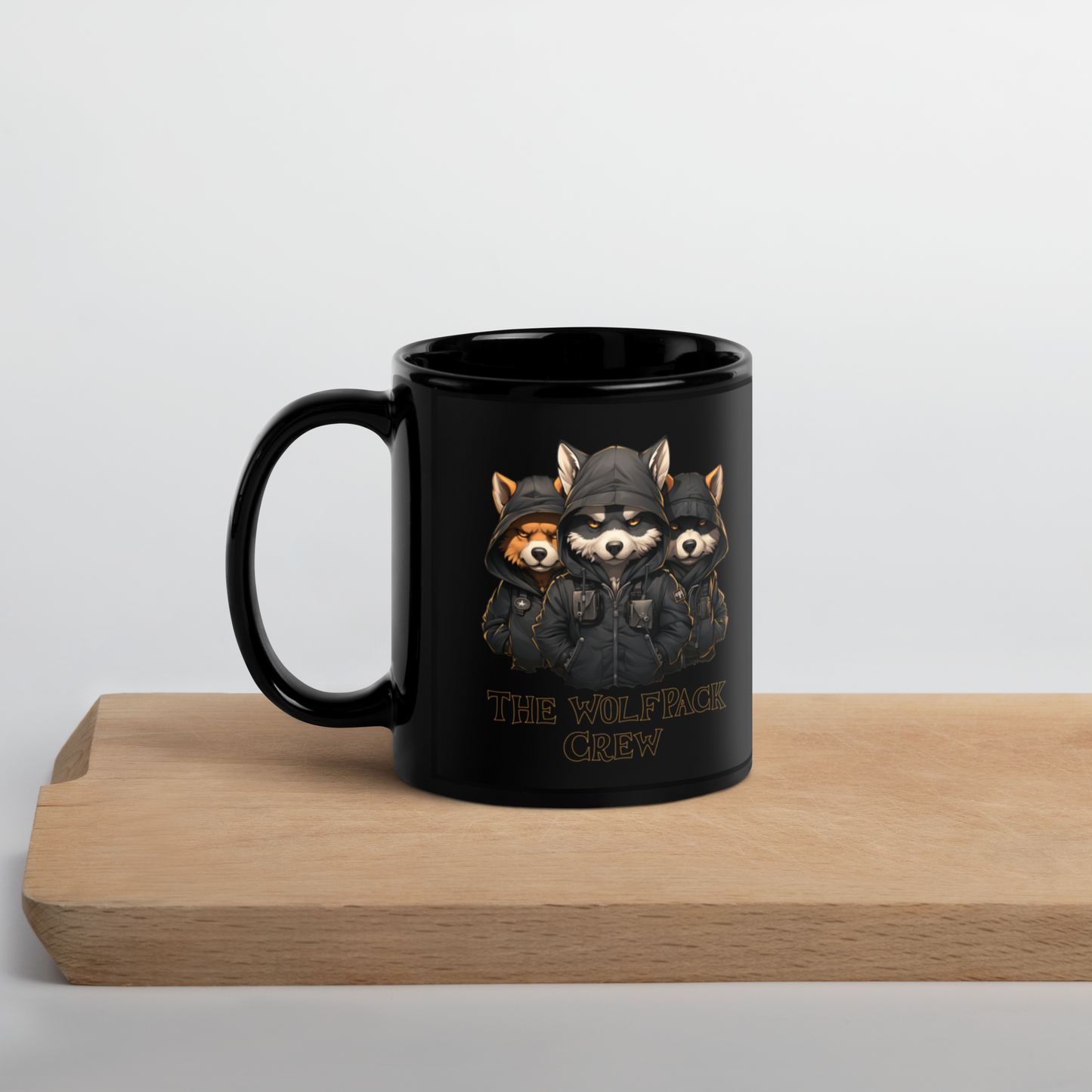 Black Glossy Mug