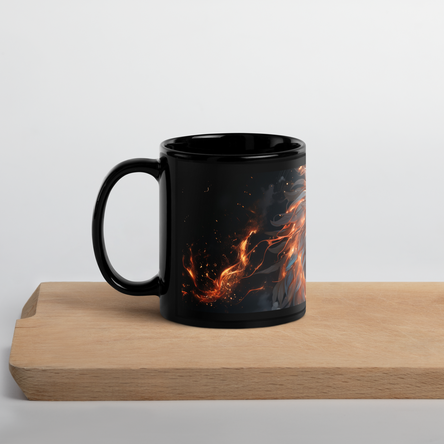 Black Glossy Mug