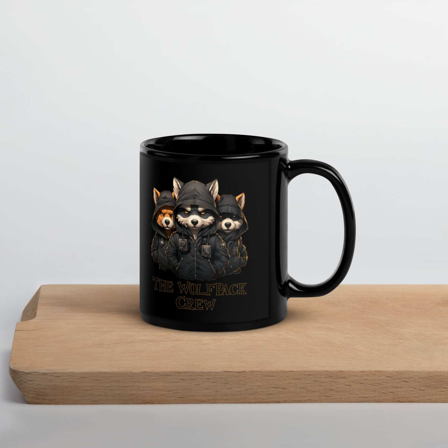 Black Glossy Mug