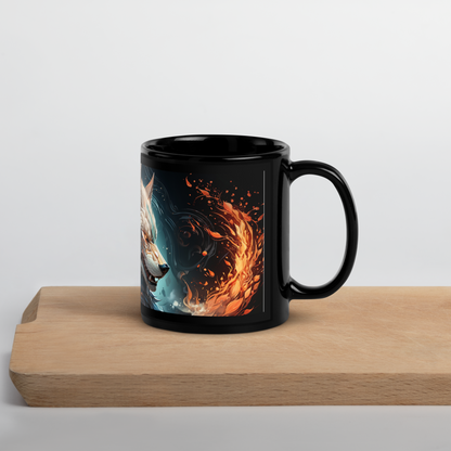 Black Glossy Mug