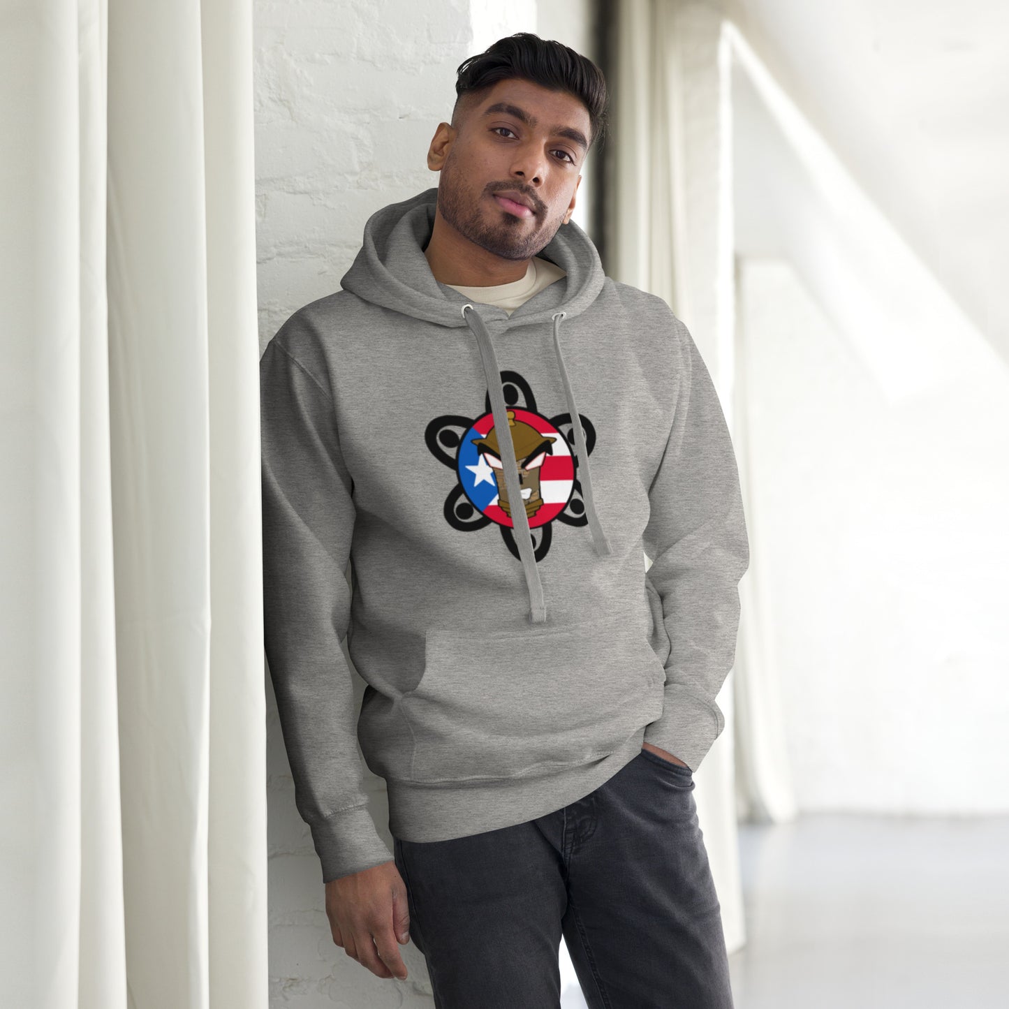 Unisex Hoodie WolfPackCrew Boricua Collection