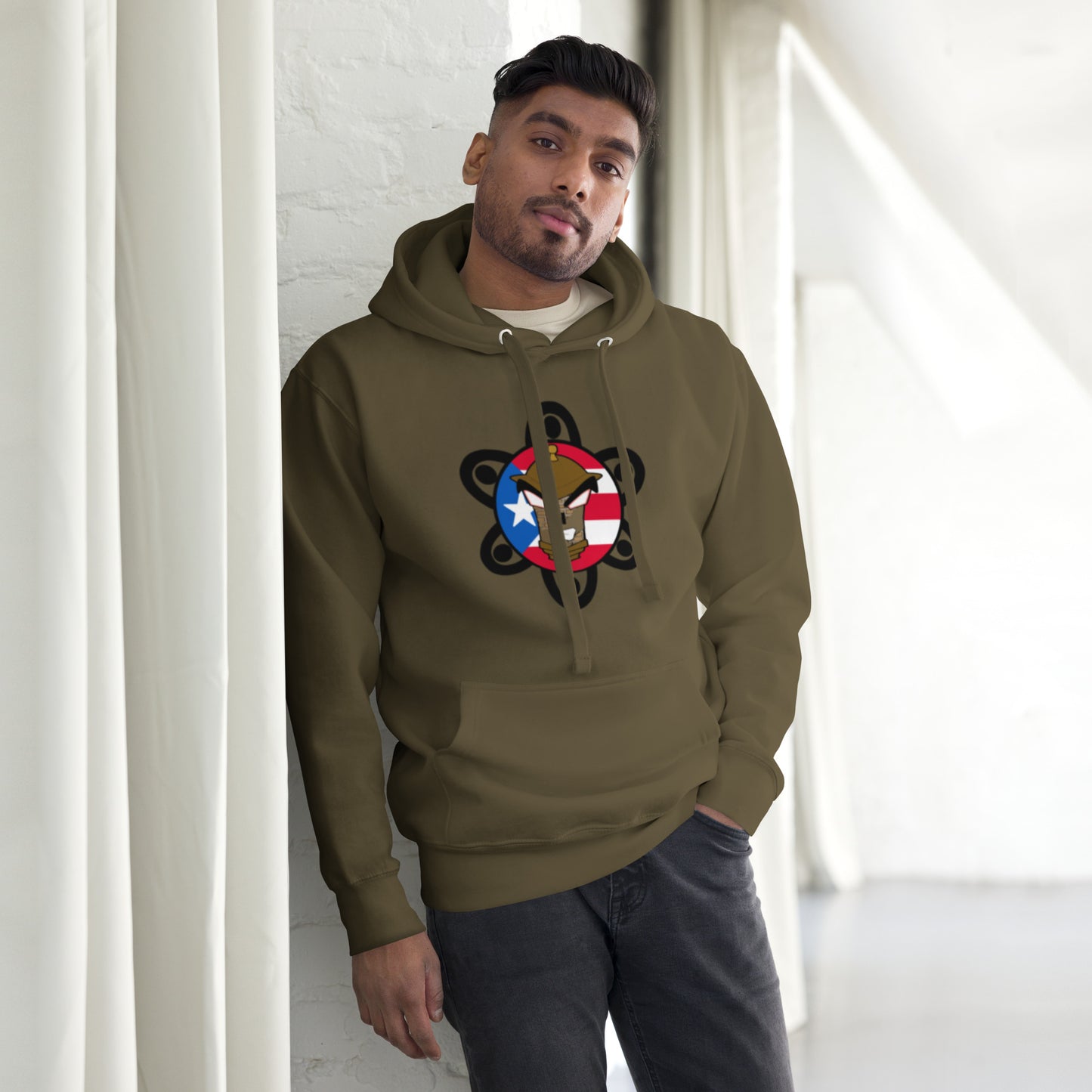 Unisex Hoodie WolfPackCrew Boricua Collection