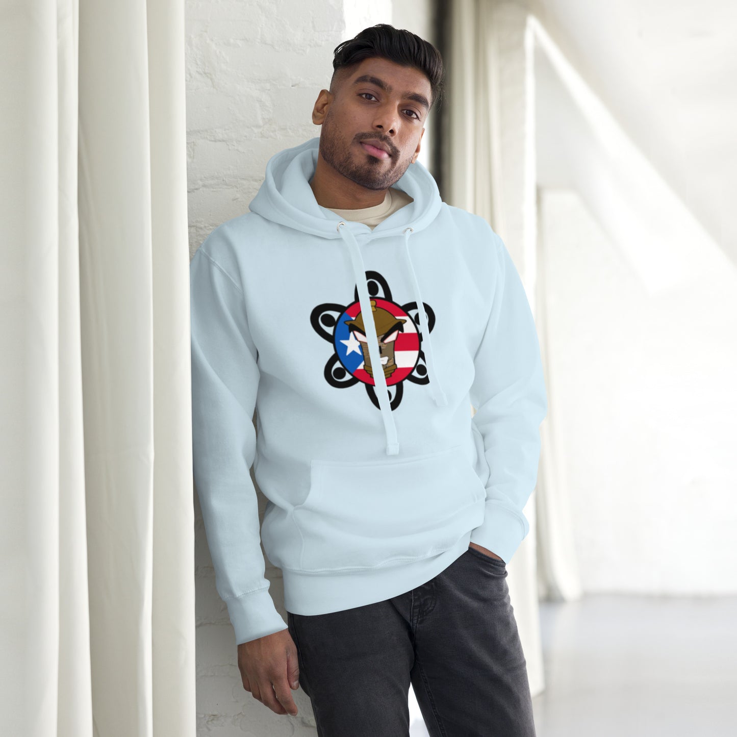 Unisex Hoodie WolfPackCrew Boricua Collection